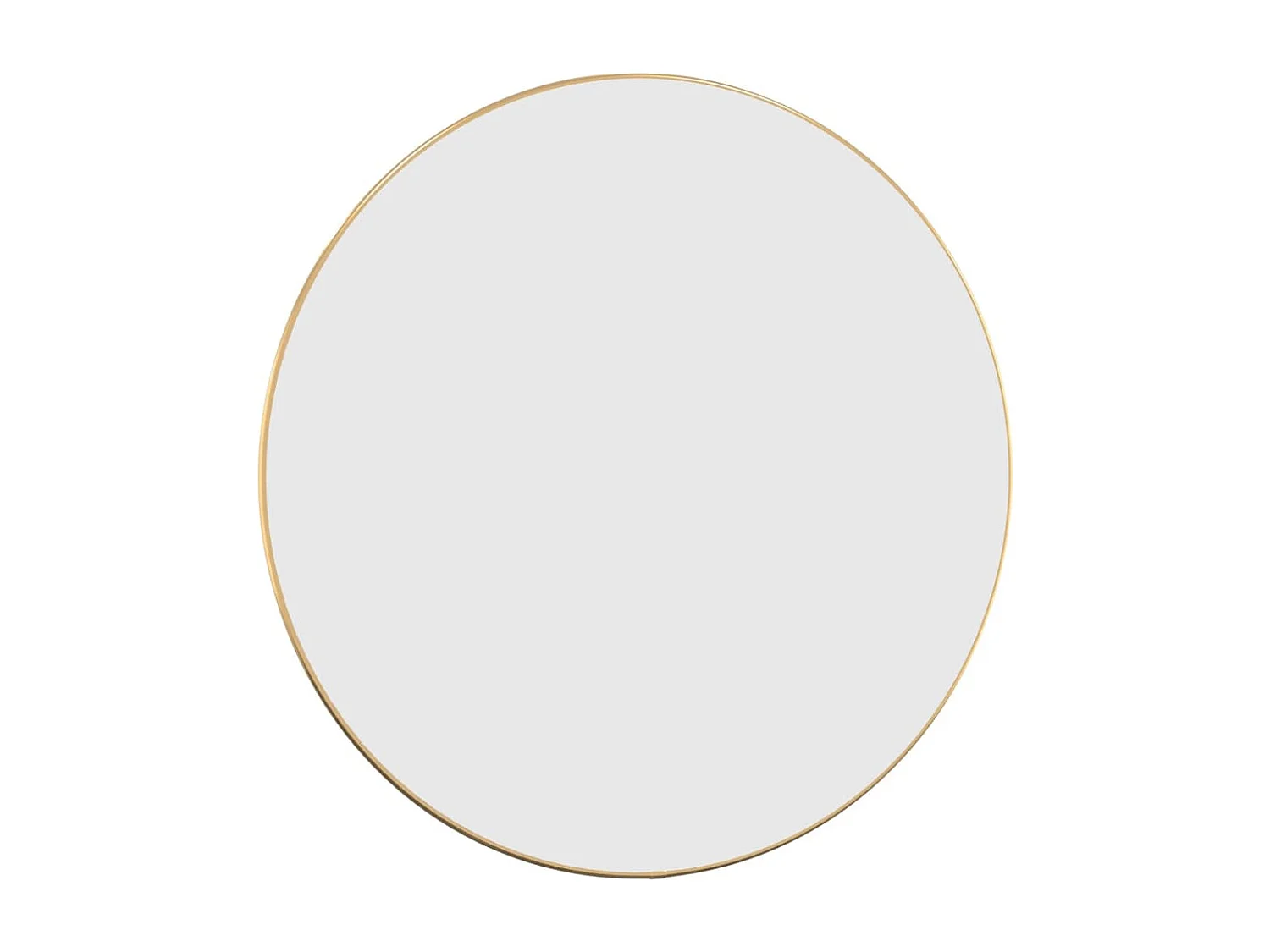 Miroir mural Doré Ø 60 cm Rond FR55079
