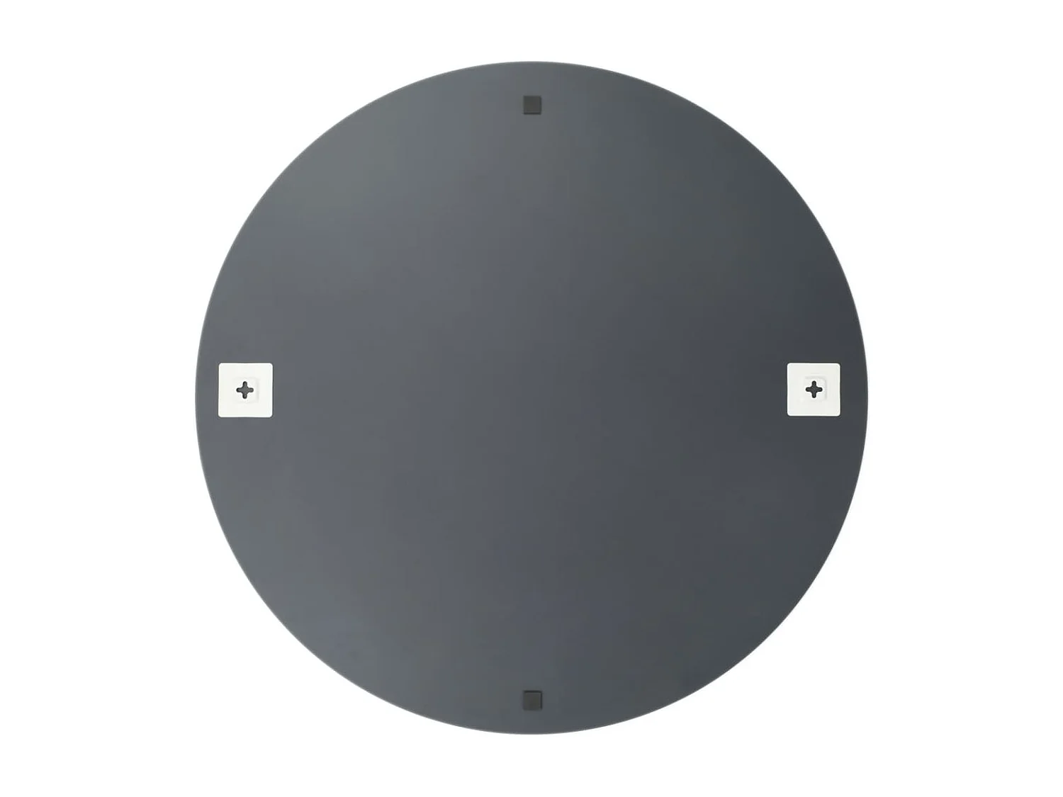 Wandspiegel met LED-lampen rond glas BE619922