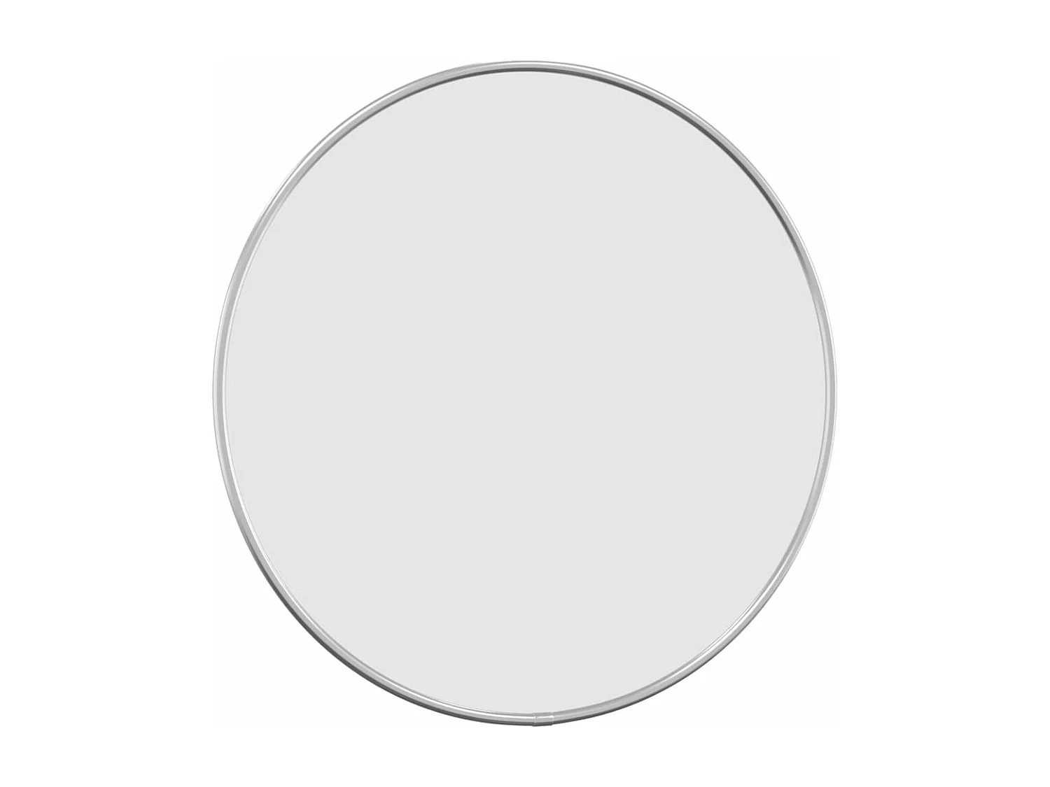 Miroir mural Argenté Ø 40 cm Rond FR11590