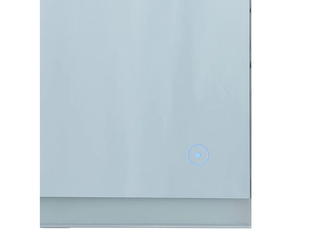 Miroir mural à LED de salle de bain et capteur tactile 80x60 cm FR96854