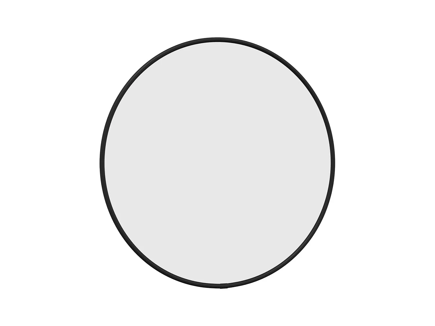 Miroir mural Noir Ø 40 cm Rond FR51416