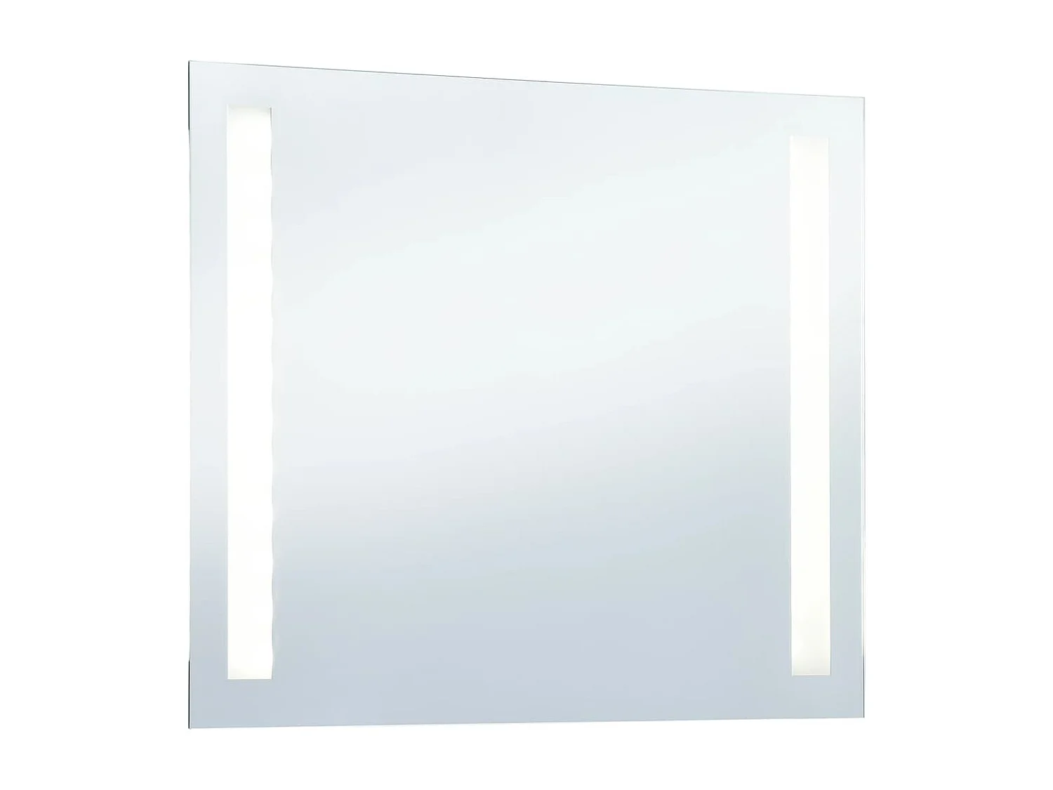 Espelho de parede LED para casa de banho 80x60 cm PT551379