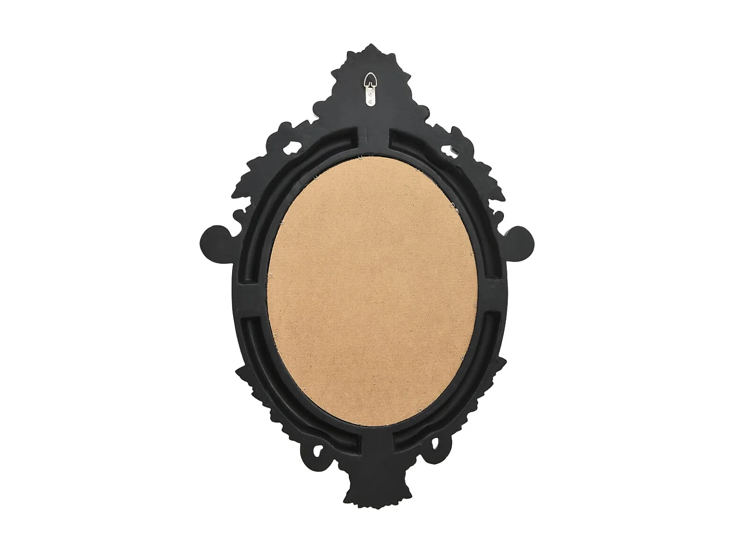 Miroir mural style château 56x76 cm Noir FR69287