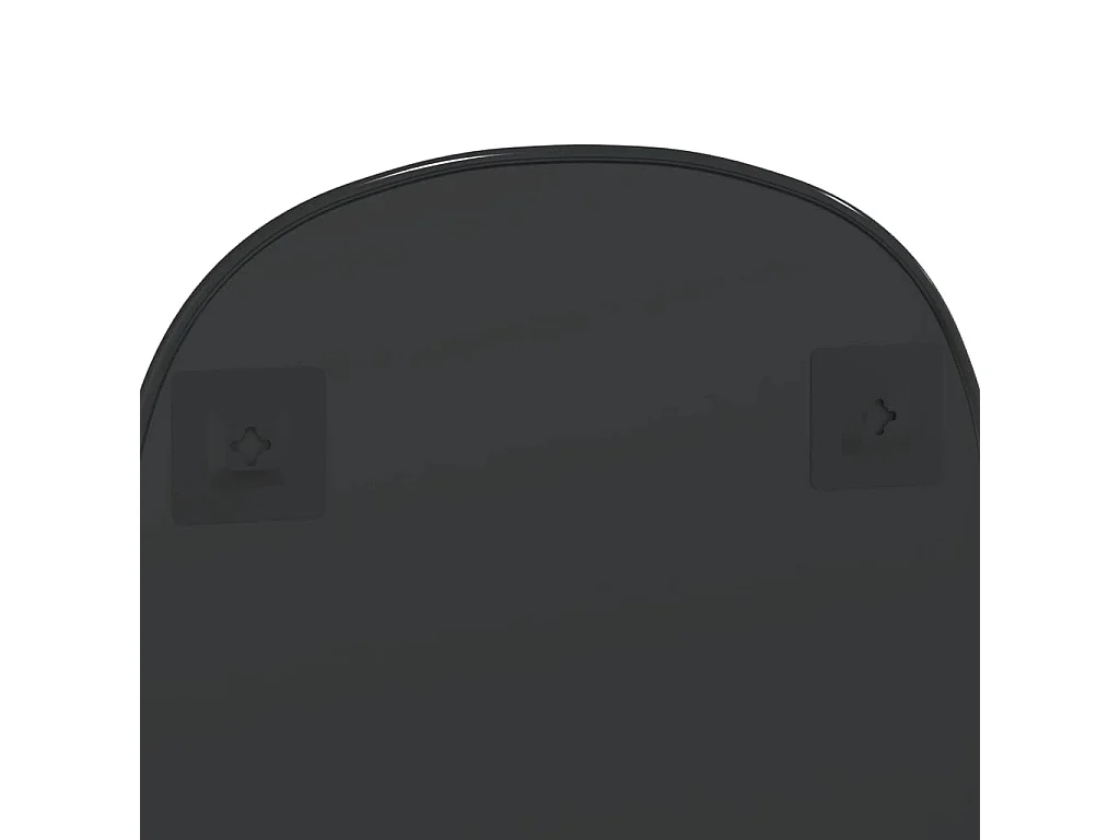 Miroir mural Noir 60x40 cm FR93839