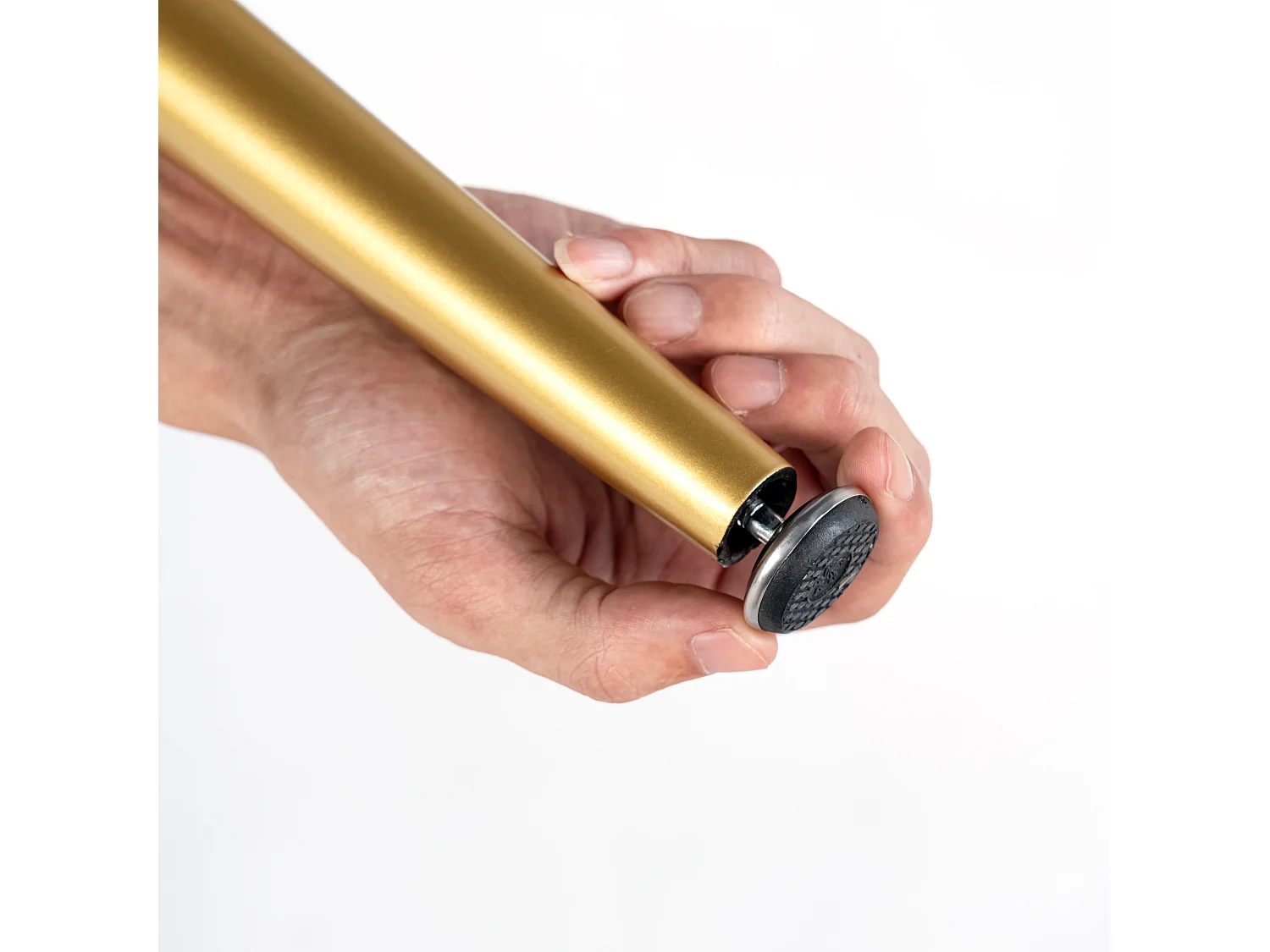 URBAN MEUBLE Table de salle à manger rectangulaire extensible blanche effet marbre de style scandinave pieds noir 120-160cm