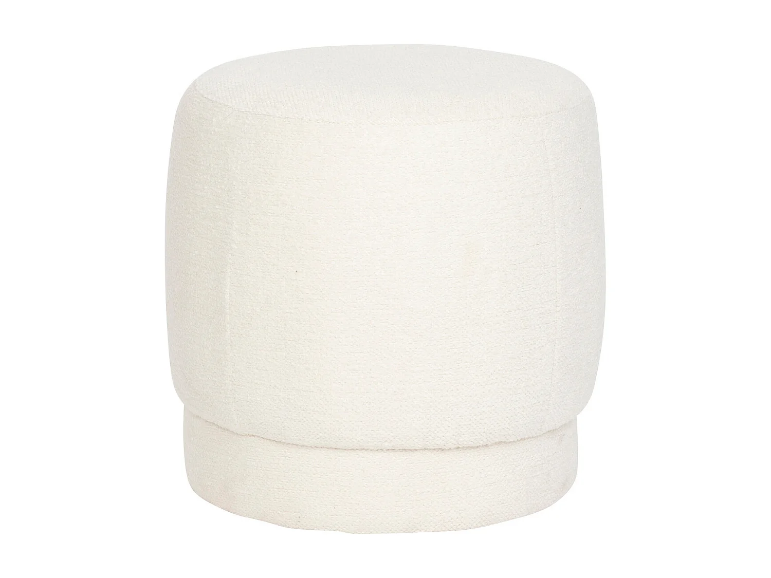 Moderner Boucle-Pouf 39 x 40 cm