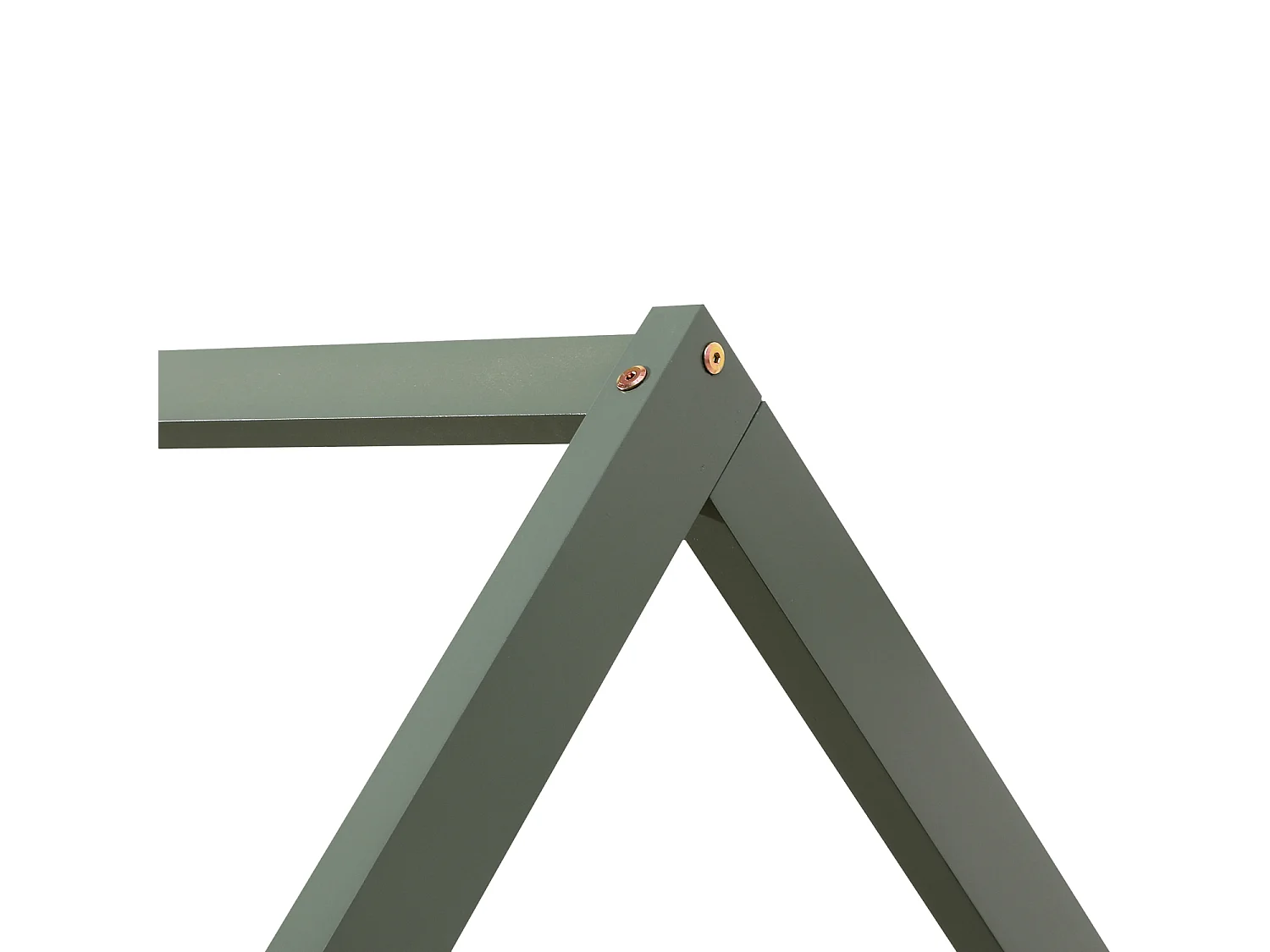 Lit cabane gigogne pour enfant 190x90cm vert MARCEAU - HAPPY GARDEN