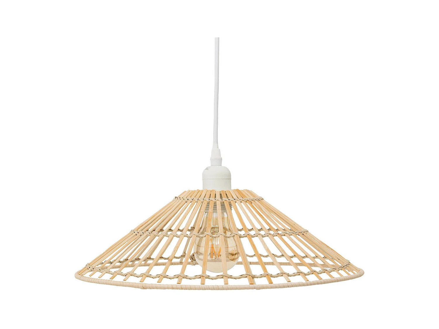 Luminaire Suspension en Bambou D 36 cm