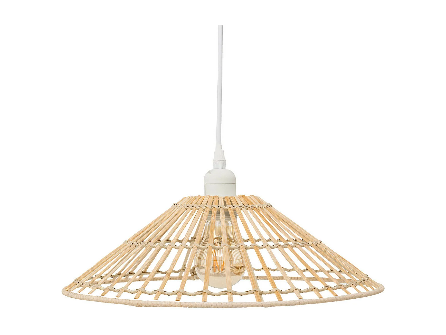 Luminaire Suspension en Bambou D 36 cm