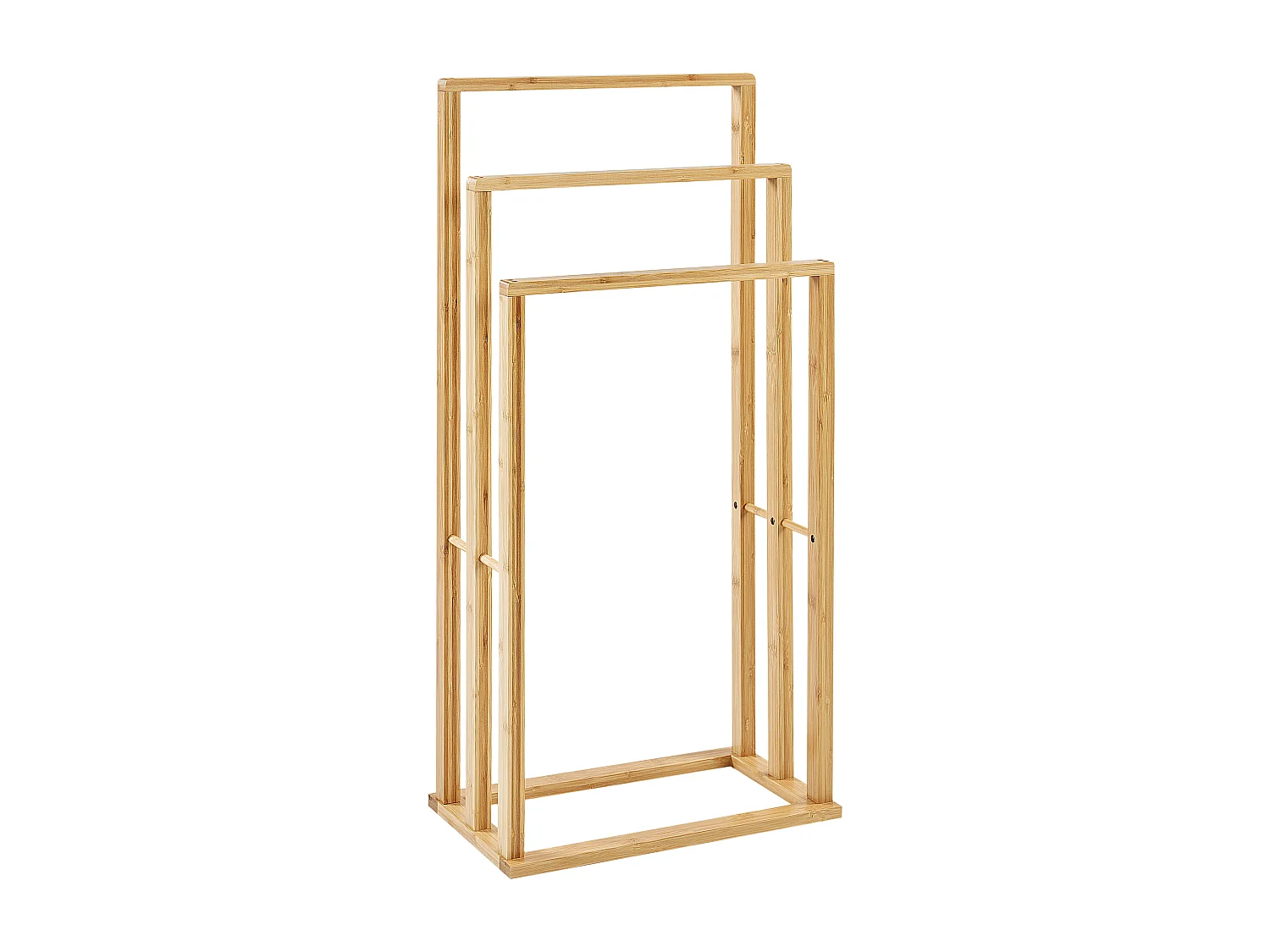 Porte-serviettes TUPELO Bambou Marron clair