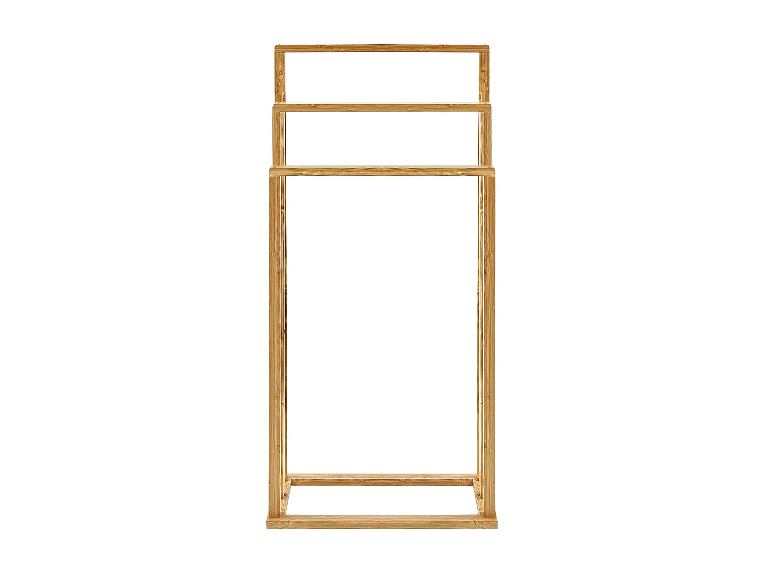 Porte-serviettes TUPELO Bambou Marron clair