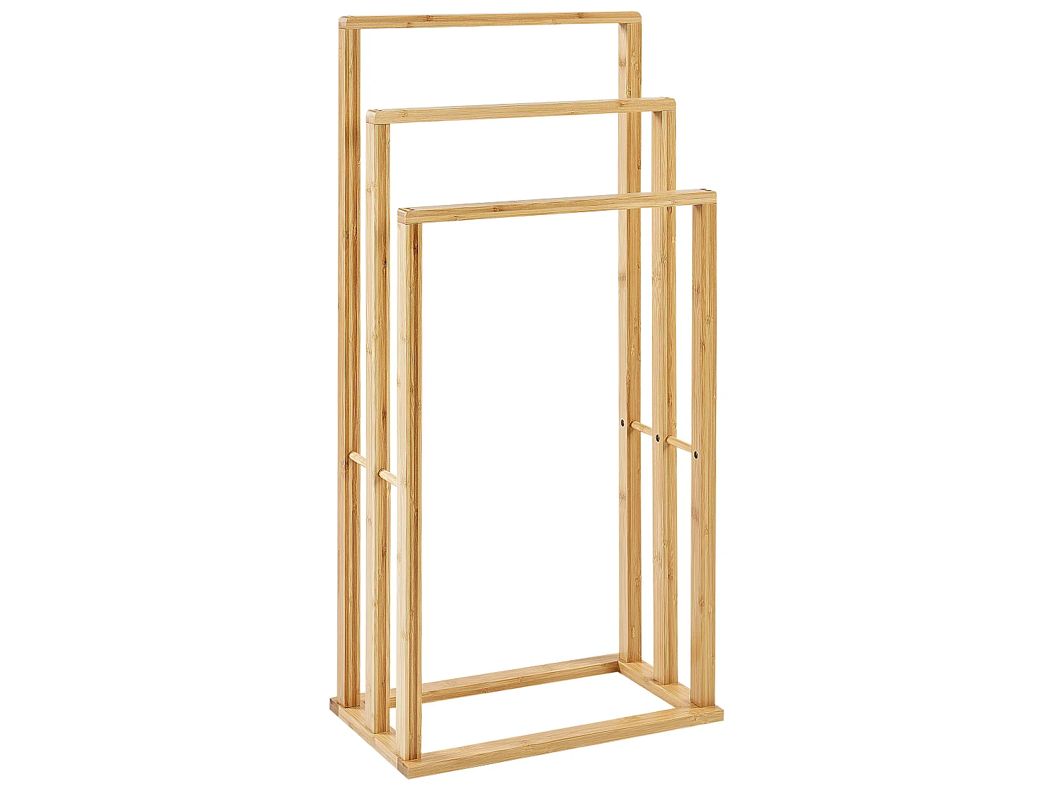 Towel Stand TUPELO Bamboo Light Brown