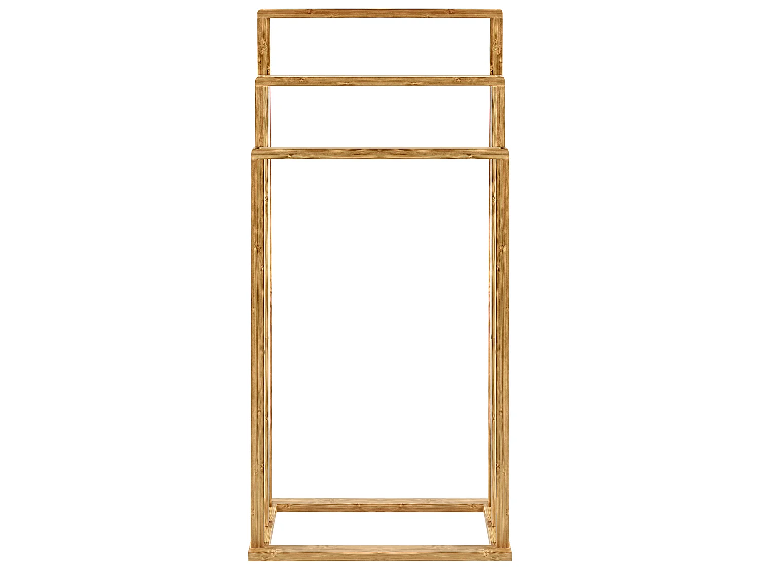 Towel Stand TUPELO Bamboo Light Brown