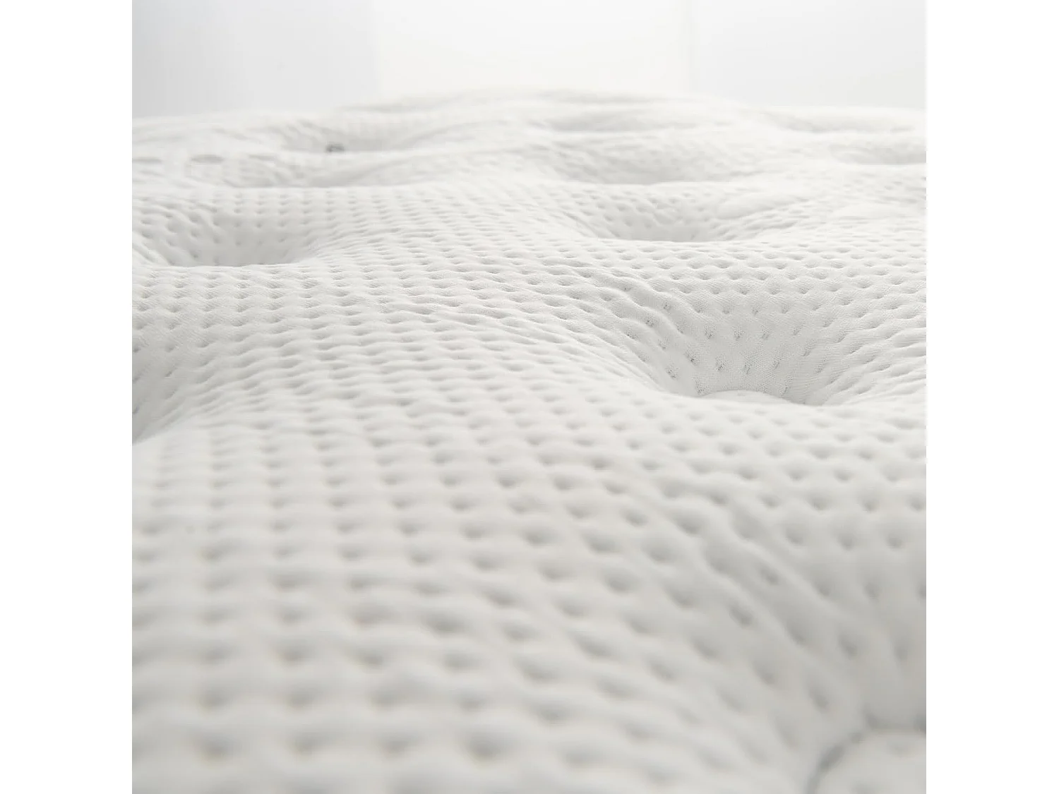 Matelas Hybride Infusé de Gel Frais H2 140x200 cm, Mousse à Mémoire, Épaisseur32 cm, Housse en Tissu Tricoté Doux, Soutien à 7 Zones, Ultra Doux