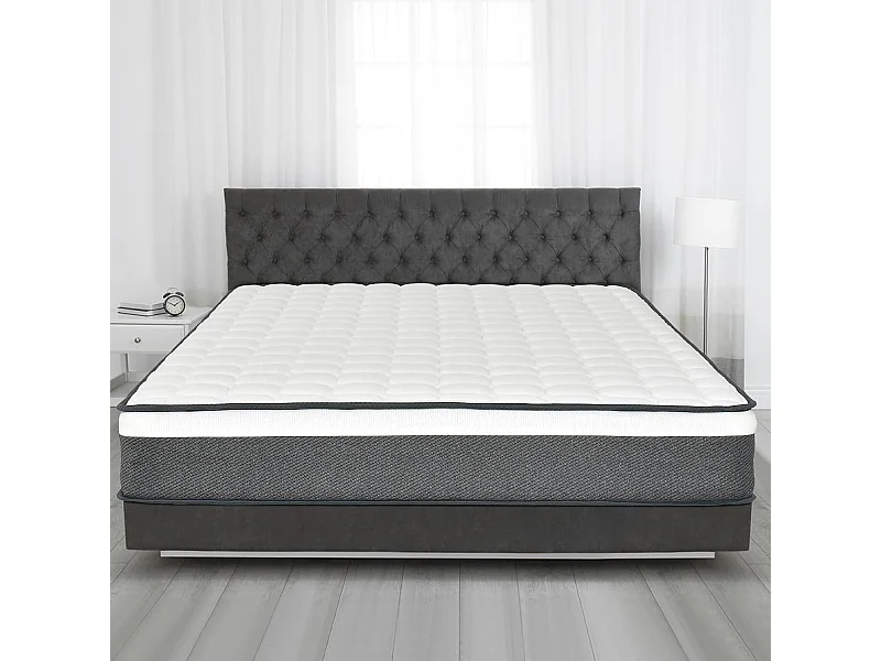 Matelas 140x200 cm, Matelas en Mousse à Mémoire Haute Densité Ultra Doux, Épaisseur 22 cm, Matelas Haute Résilience de Dureté H3, Ergonomique et Hypoallergénique