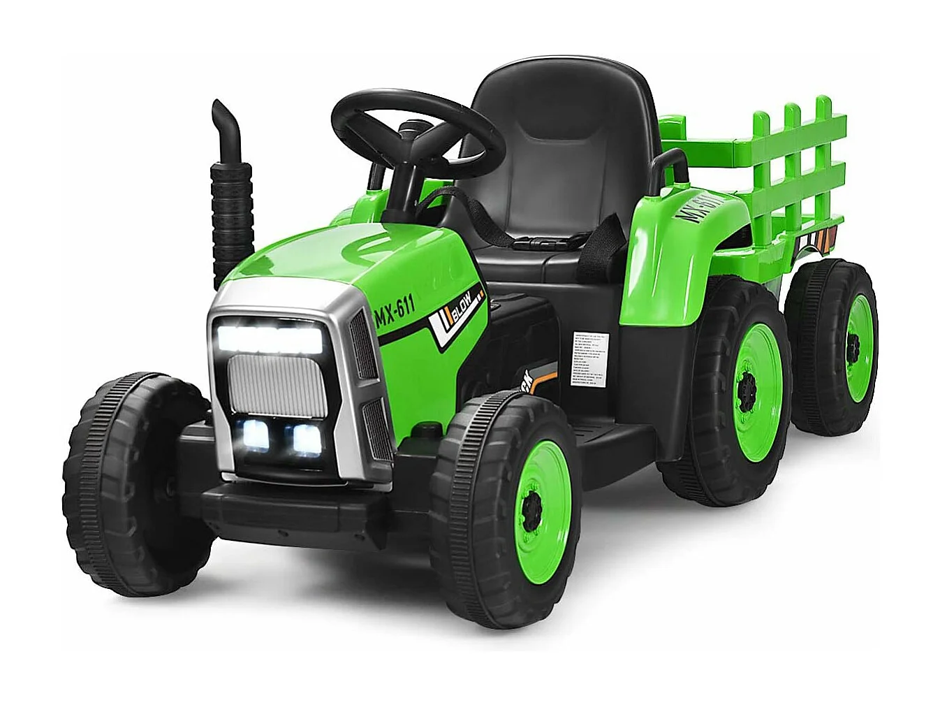 Tracteur à 3 Vitesses avec Remorque Amovible