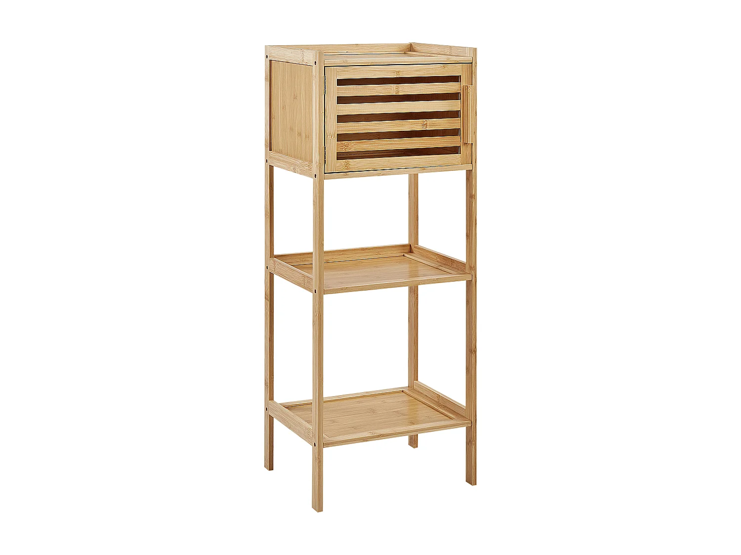 Meuble de rangement BECKLEY Bambou Marron clair