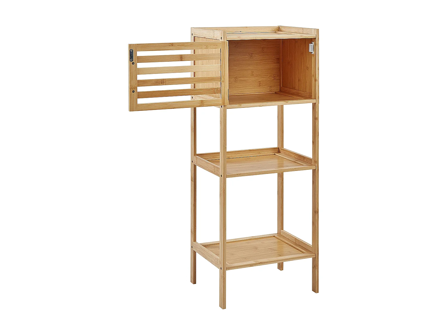 Meuble de rangement BECKLEY Bambou Marron clair