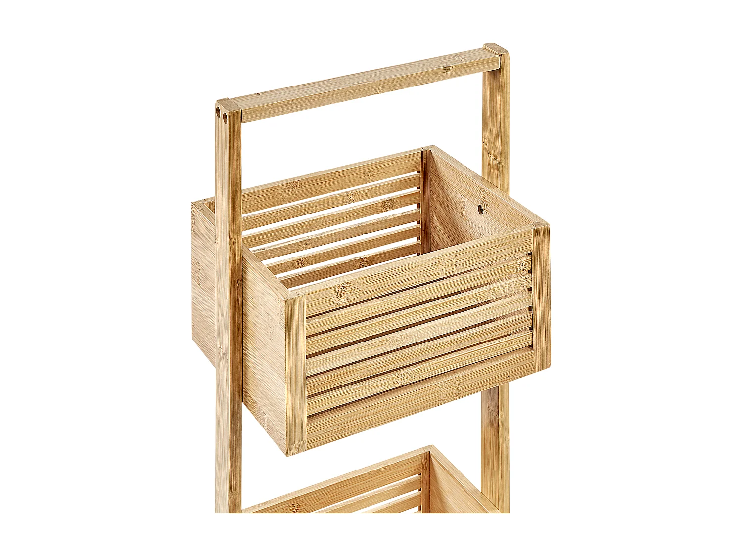 Meuble de rangement WAVERLY Bambou Marron clair