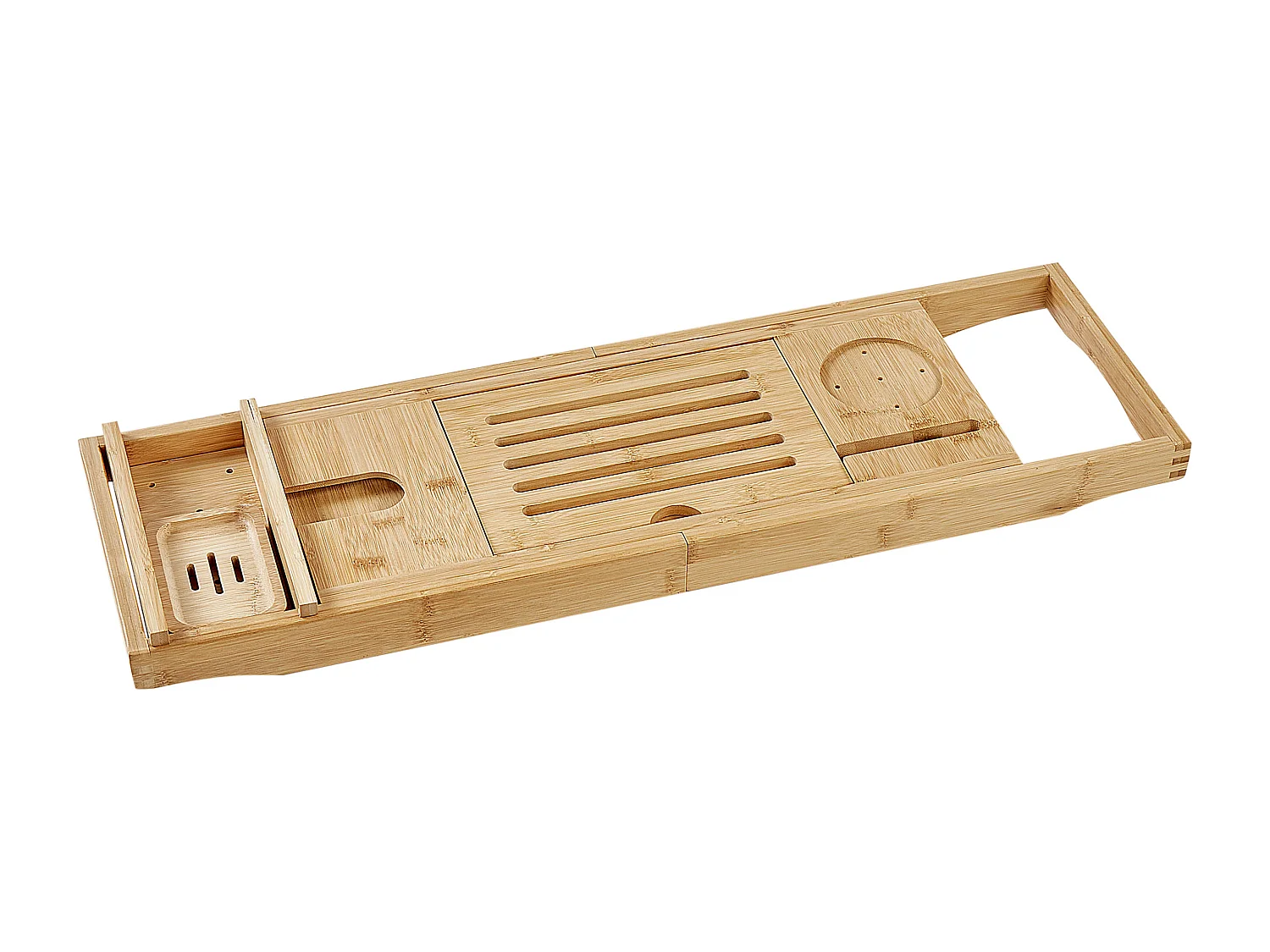 Plateau de salle de bain LOWES Bambou Marron clair