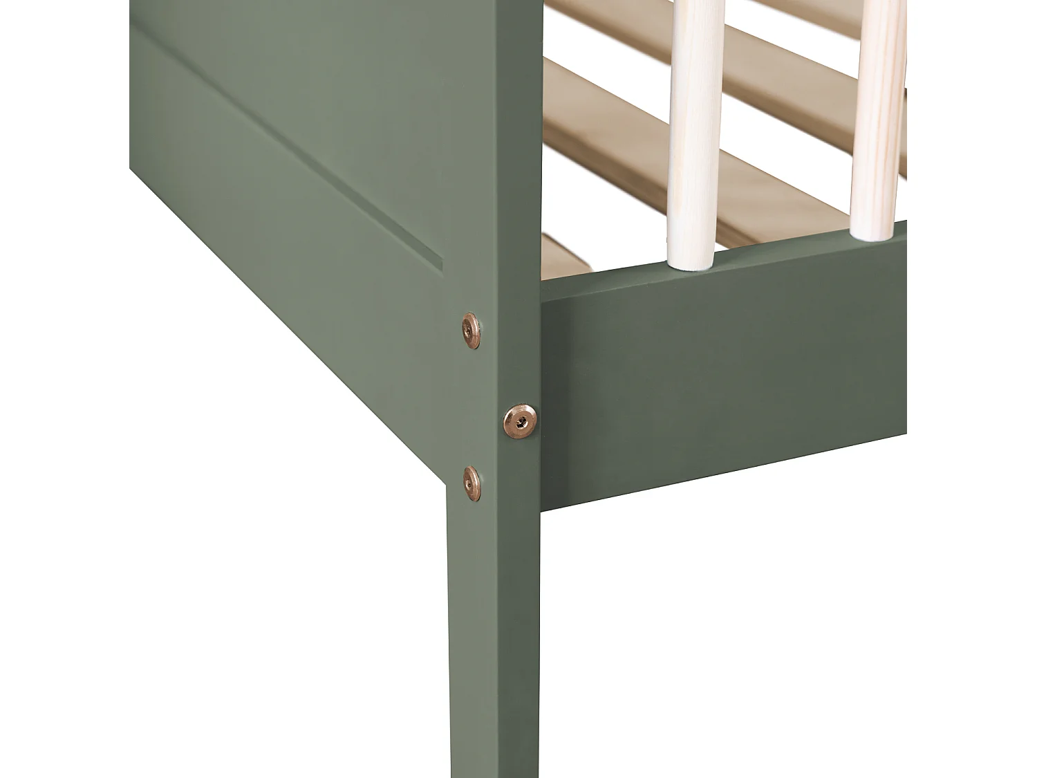 Kinderbed 190x90cm saliegroen ADAM