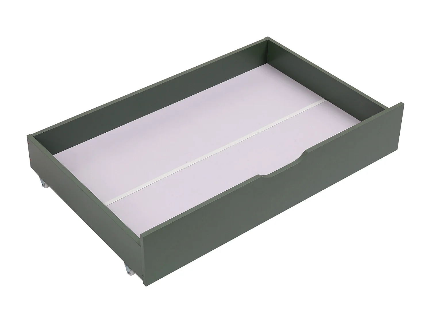 Lit pour enfant 190x90cm vert avec tiroirs ADAM - HAPPY GARDEN
