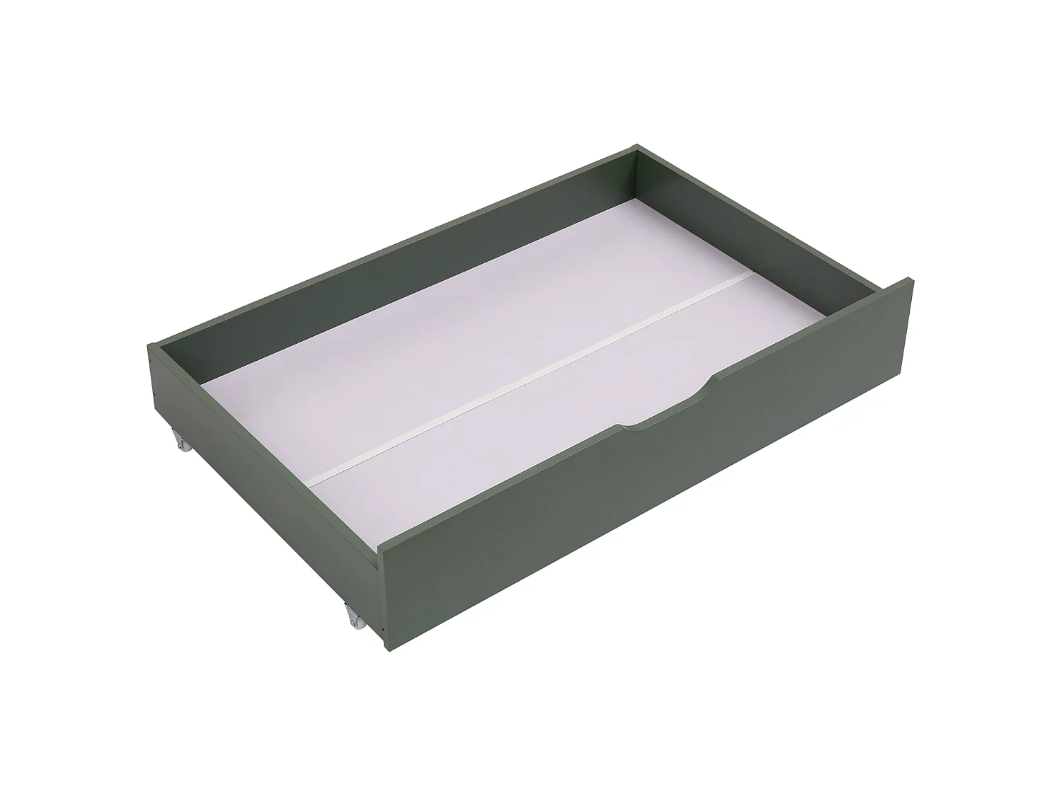 Lit pour enfant 190x90cm vert avec tiroirs ADAM - HAPPY GARDEN