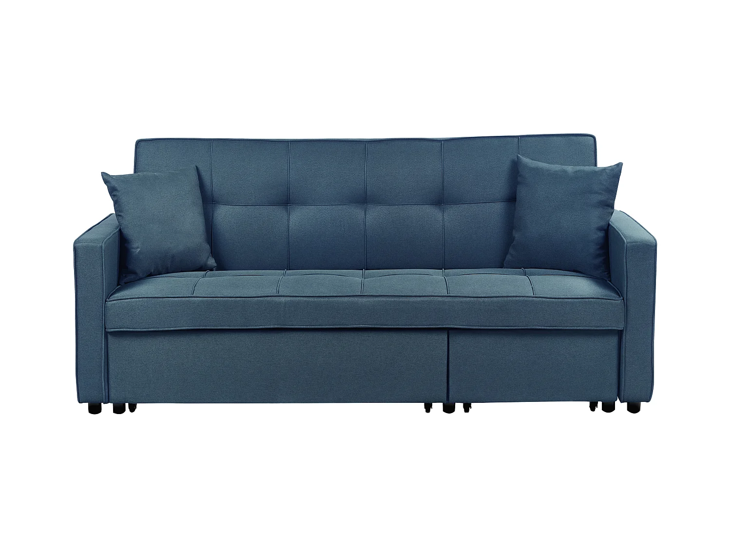 Divano letto GLOMMA Tessuto Blu marino 2 posti