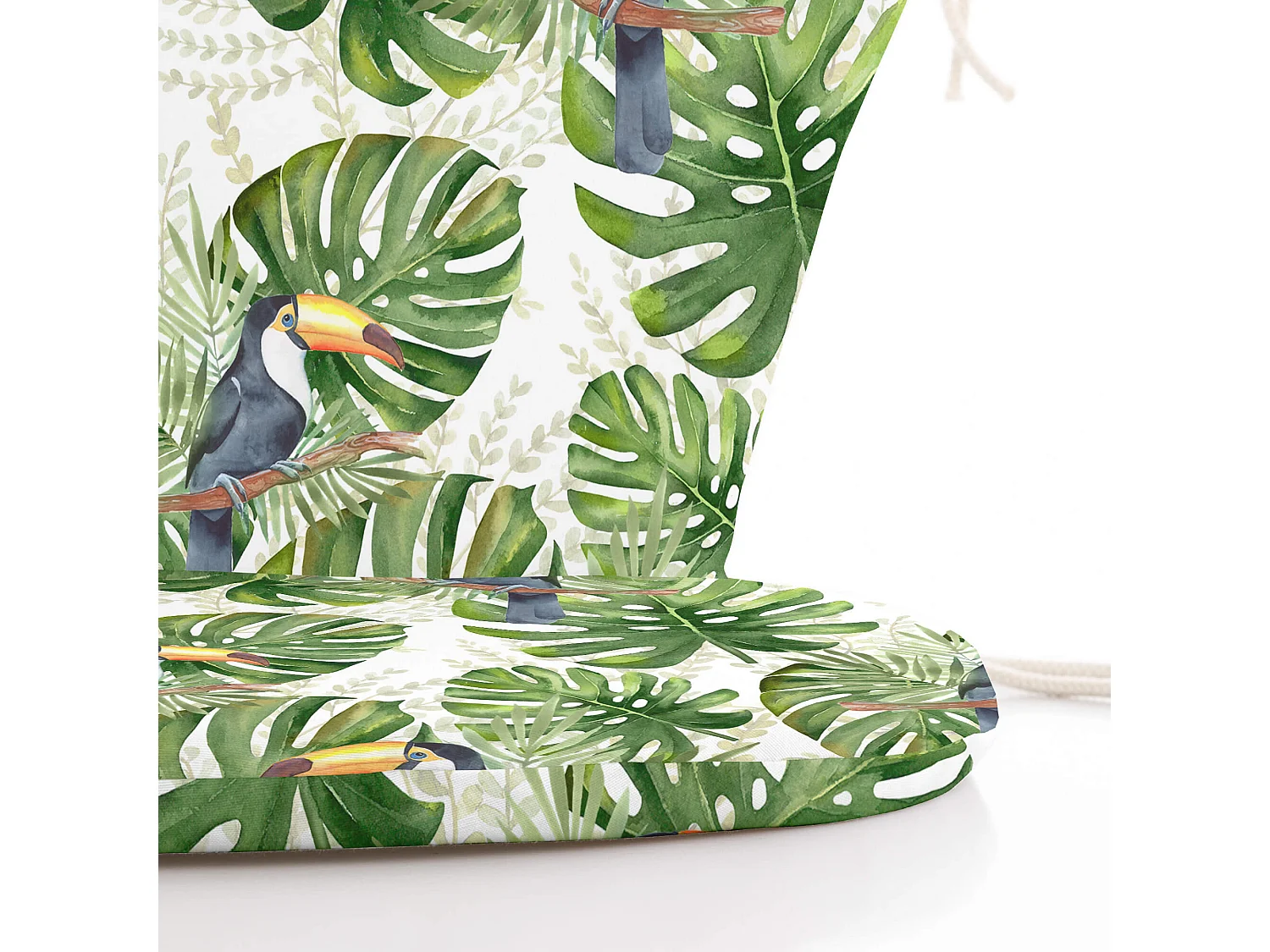 Coussin de chaise d'extérieur 0120-412 - 90x48x5 cm