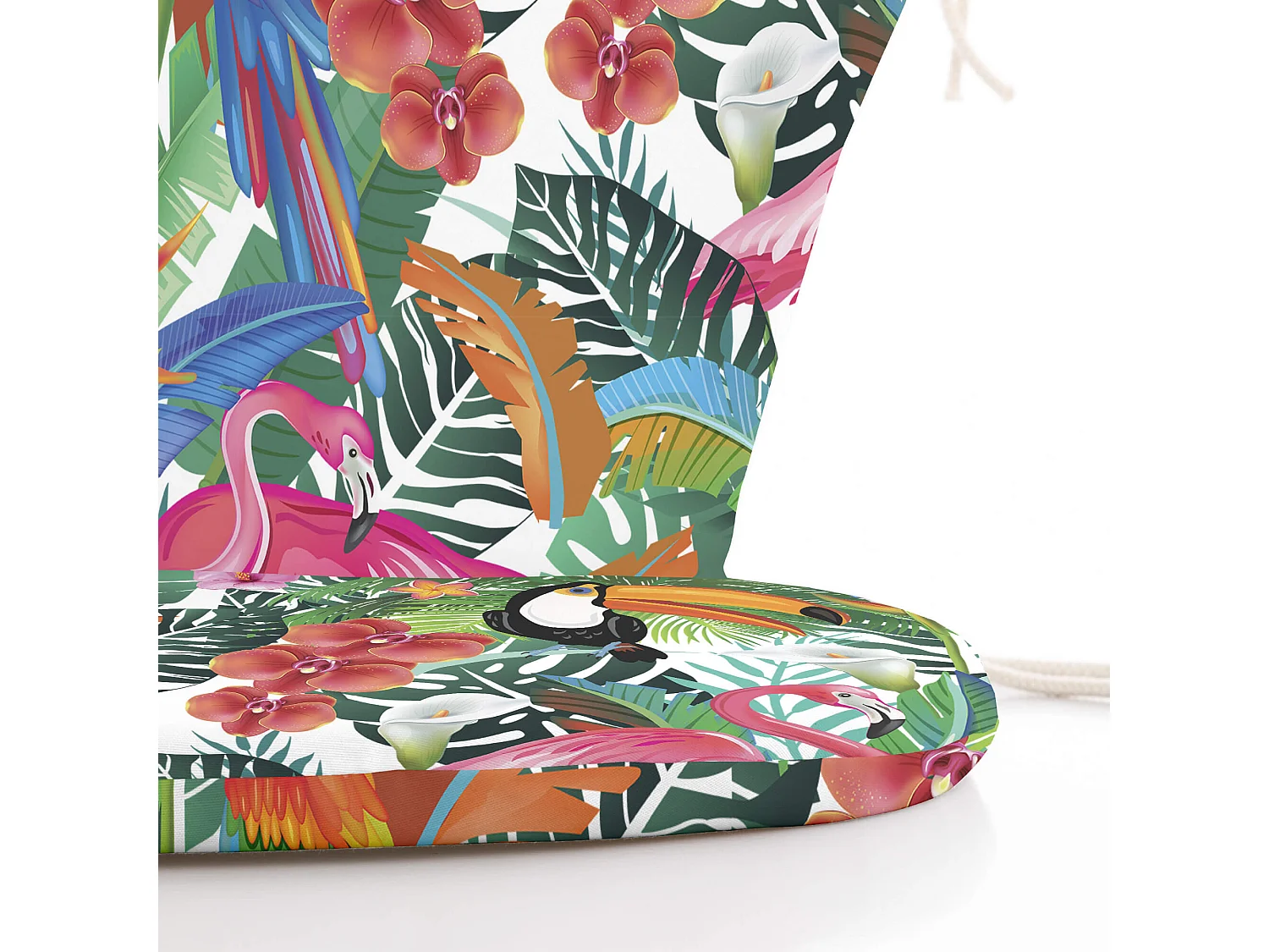 Coussin de chaise d'extérieur 0120-397 - 90x48x5 cm