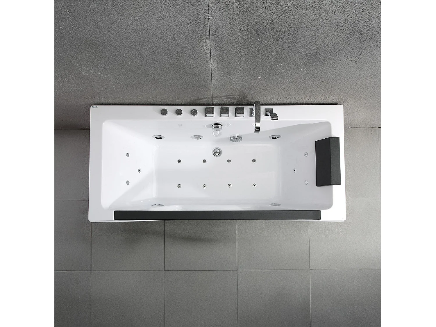 Baignoire Balnéo Tahiti Jets 170  x78  x60  cm, by SPALINA