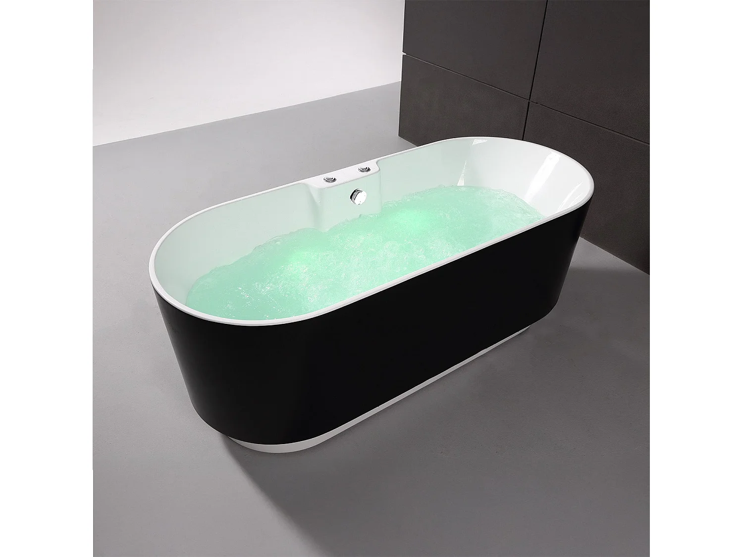 Baignoire Balnéo Ukio Bulle 175  x75  x65  cm, by SPALINA