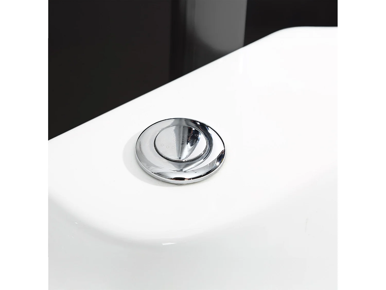 Baignoire Balnéo Tao black Bulle 170  x80  x65  cm, by SPALINA