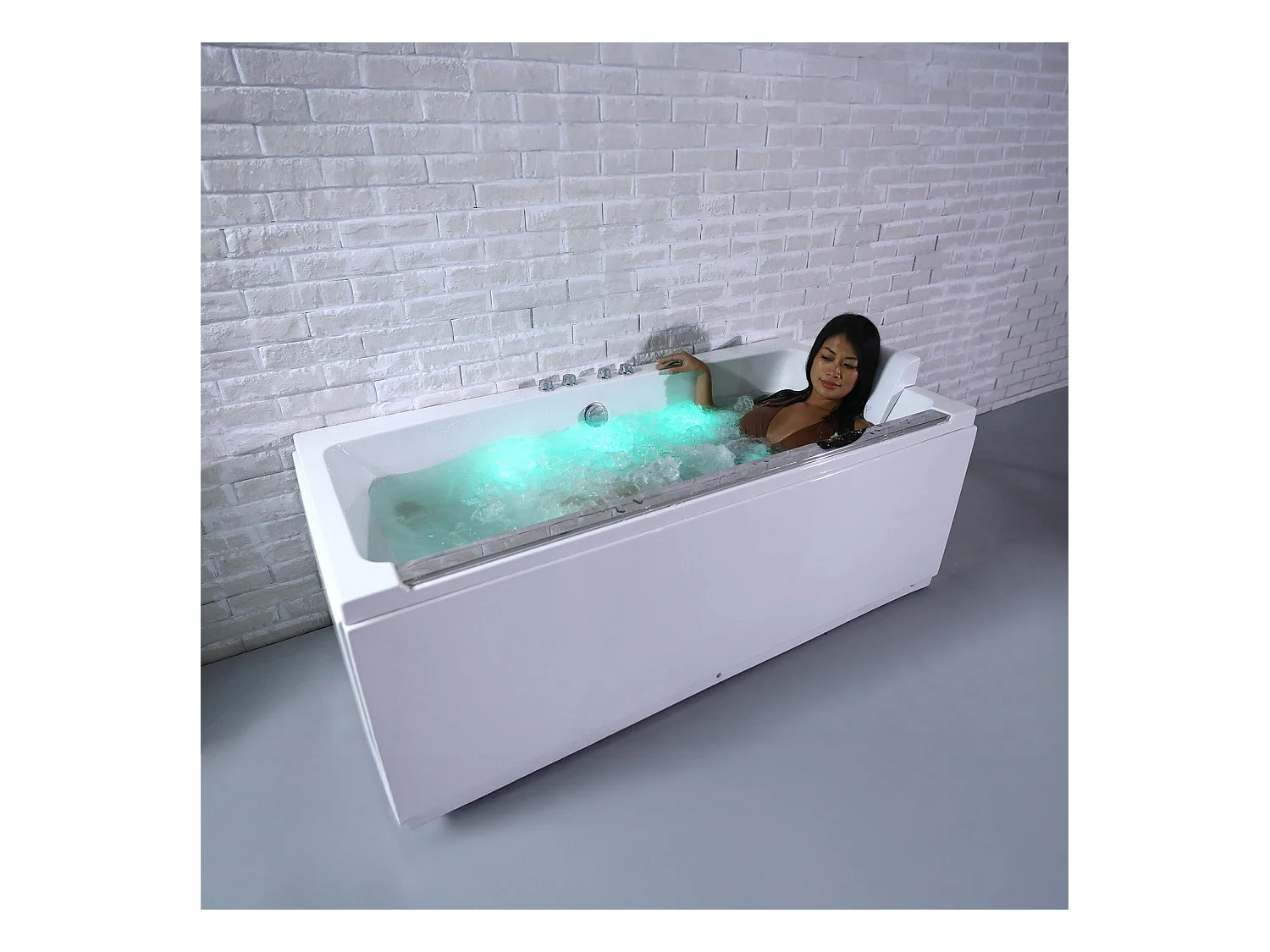 Baignoire Balnéo Maya Wave 170  x80  x63  cm, by SPALINA