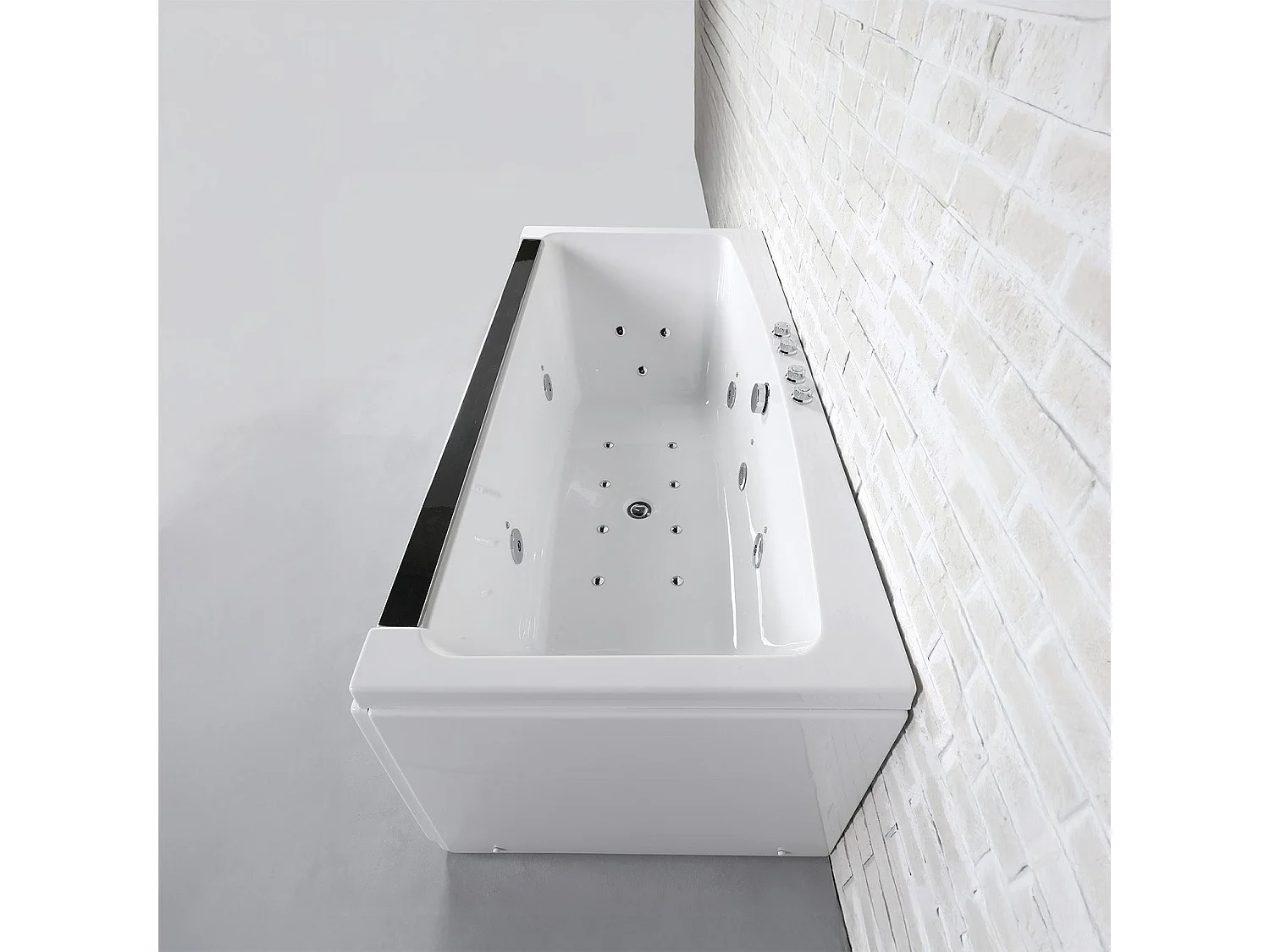 Baignoire Balnéo Maya Wave 170  x80  x63  cm, by SPALINA