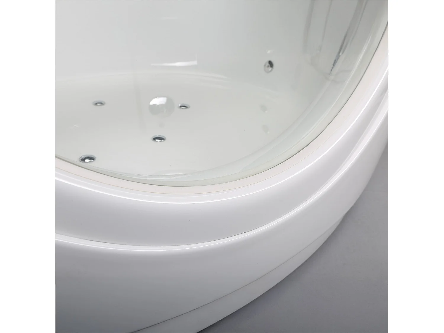 Baignoire Balnéo Samsara Wave 135  x135  x60  cm, by SPALINA