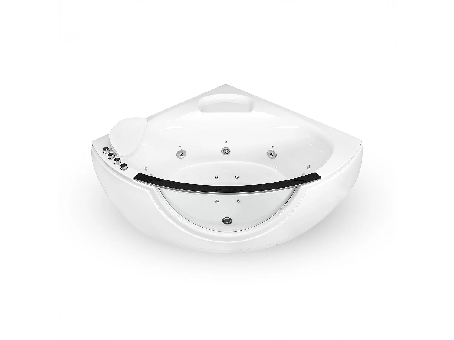 Baignoire Balnéo Samsara Wave 135 x135 x60 cm, by SPALINA
