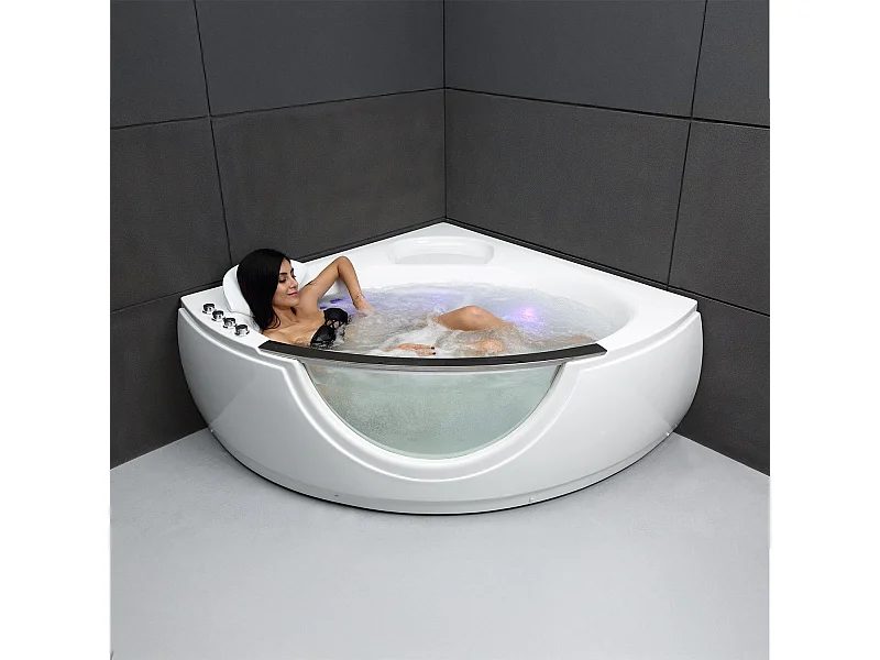 Baignoire Balnéo Samsara Wave 135  x135  x60  cm, by SPALINA