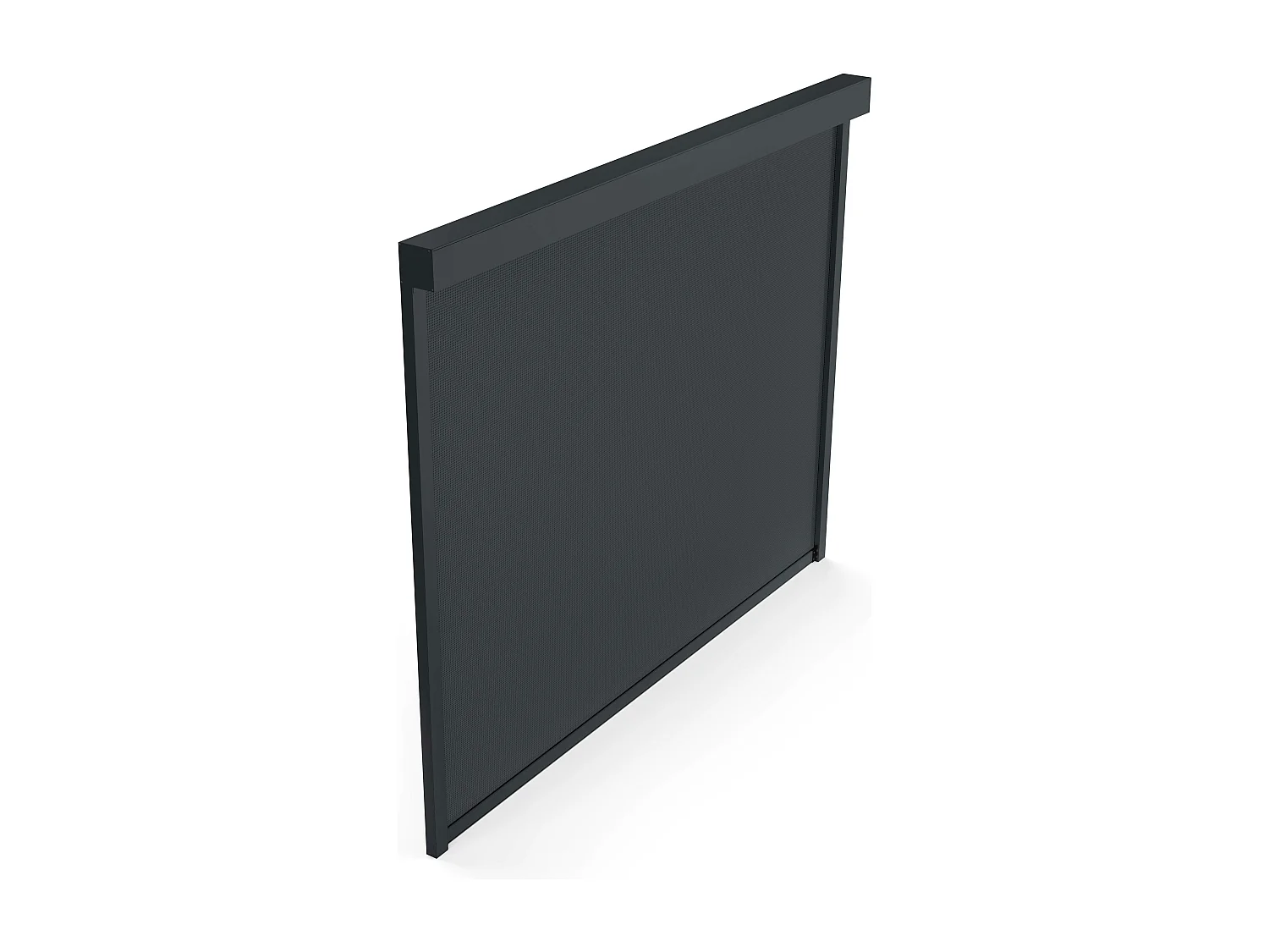 Pergola bioclimatique adossée 3x4 m en bois avec 1 store