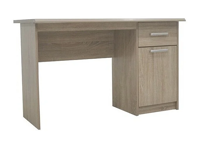 Recht bureau PRAGUE - 1 lade, 1 deur - Kleur Sonoma eiken - Functioneel ontwerp