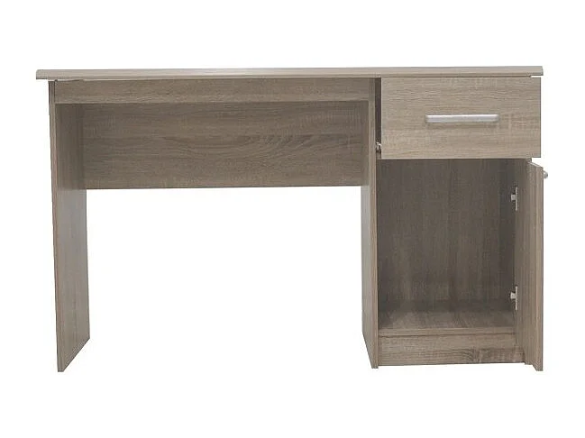 Recht bureau PRAGUE - 1 lade, 1 deur - Kleur Sonoma eiken - Functioneel ontwerp