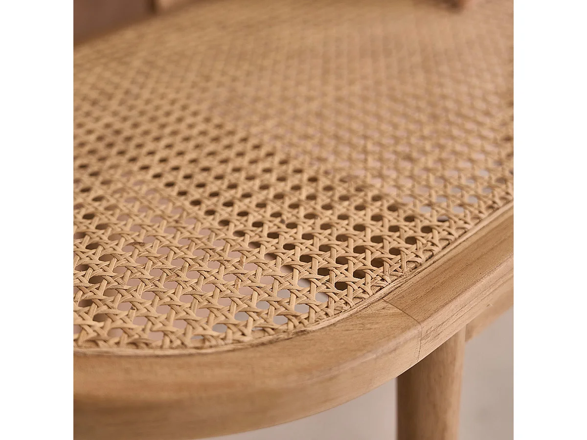 Banco de madera de teca maciza y rejilla de 120 cm