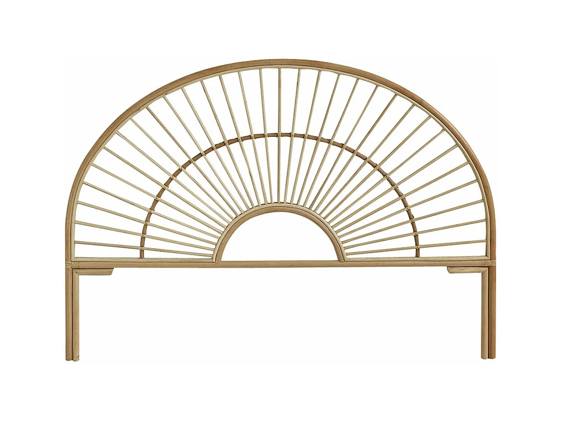 Tête de lit en rotin naturel 160 cm
