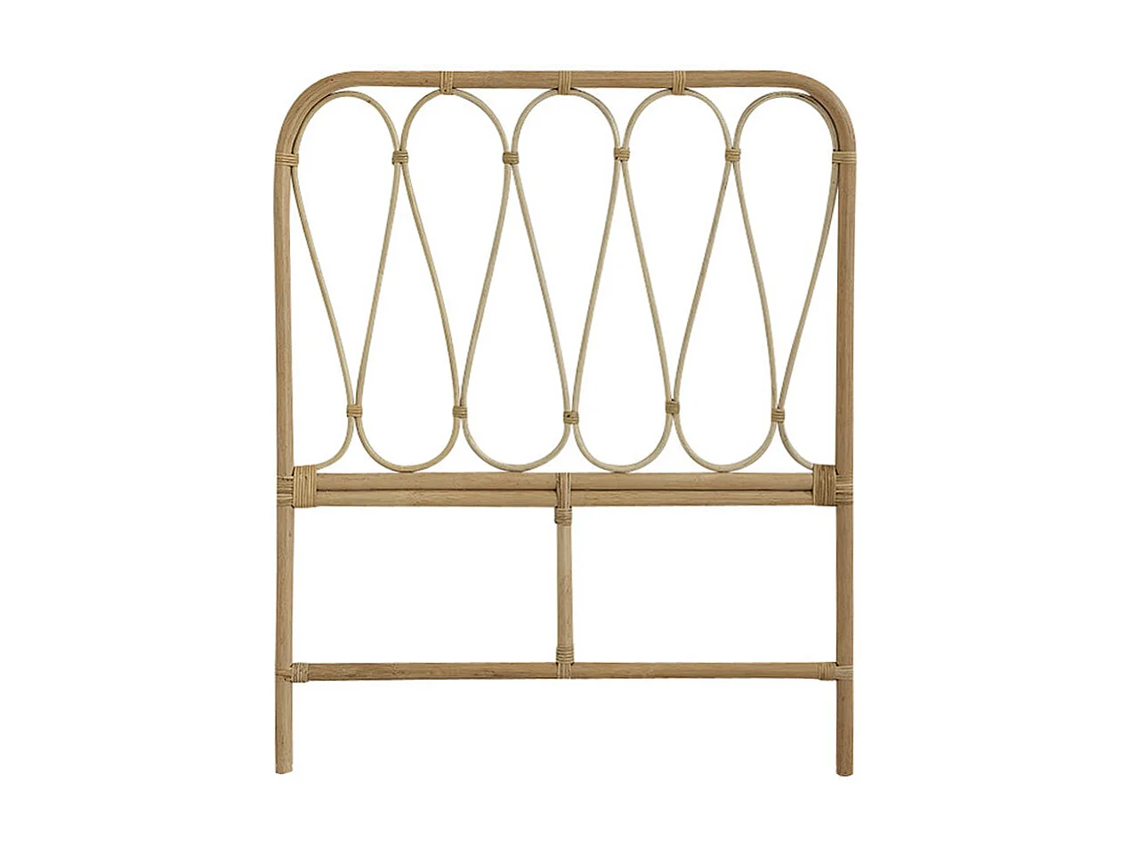 Cabecero de ratán 90 cm