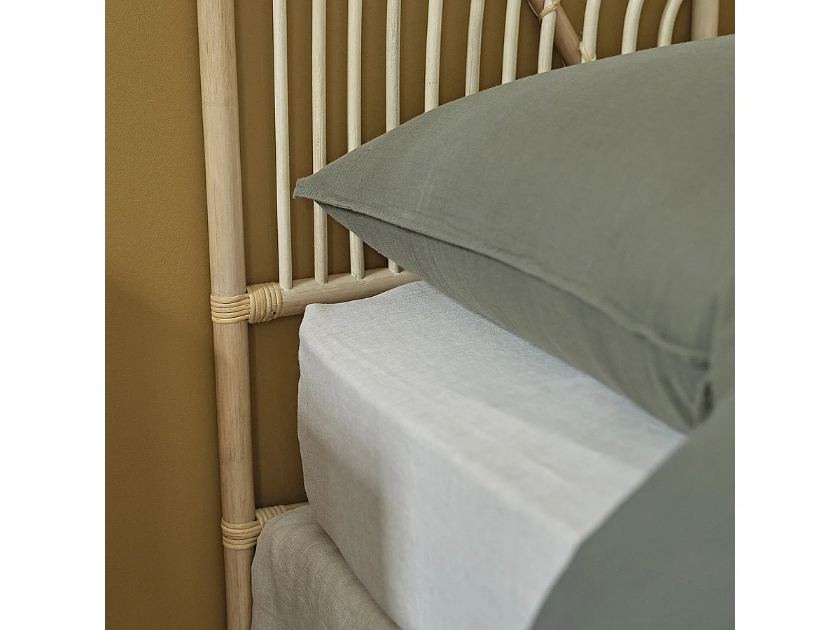 Testiera in rattan 90 cm