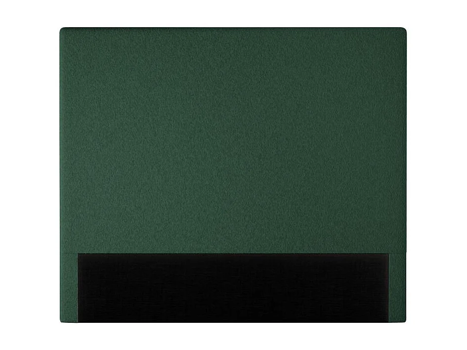 Tête de lit NUMA en tissu bouclette - Vert foncé - Largeur 160 cm