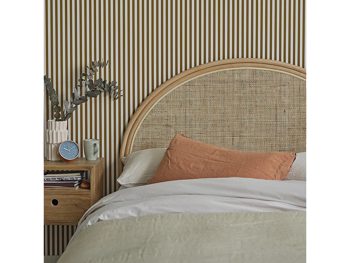 Testiera in rattan 140 cm