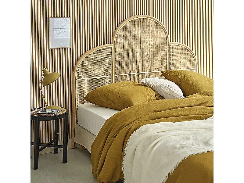 Testiera in rattan 160 cm