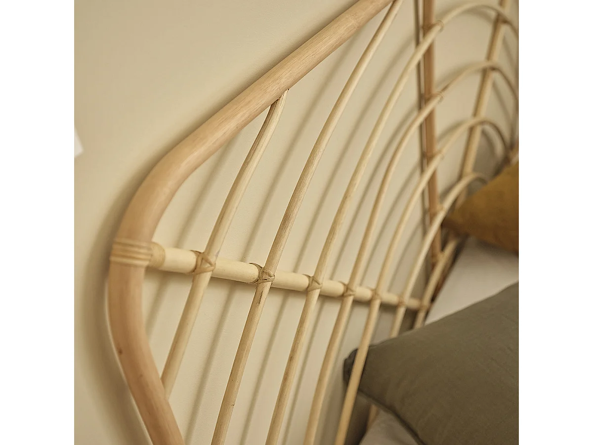 Cabecero de ratán 160 cm