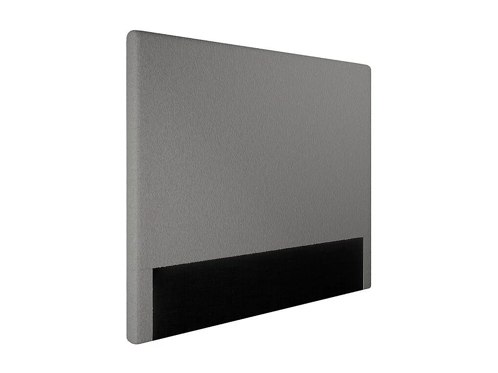 Tête de lit NUMA en tissu bouclette - Gris - Largeur 140 cm